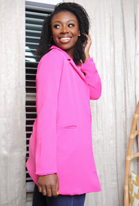 Gorgeous in Pink Blazer