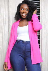 Gorgeous in Pink Blazer