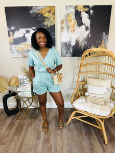 Ryan Romper (S-XL) -Sage