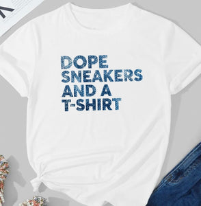 Dope Sneakers Tee shirt (S-XL)